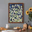 «Indigo Blooming Night I», peinture sur toile encadrée-106082261-106082265