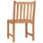 Teak Patio Dining Armchair