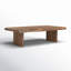 Table basse Ruma brun