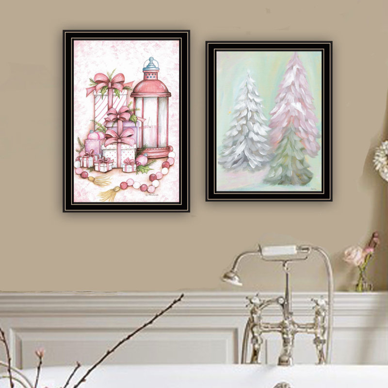 Reproduction d'art mural encadrée pour la décoration intérieure, Noir