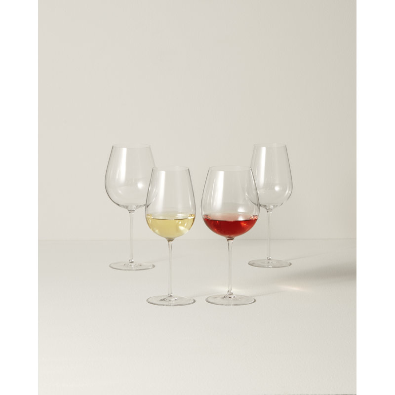 Signature Series 4-Piece 17 oz. Crystal Glassware Set