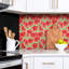 Chaylyn 50 x 100 cm PVC Tile in Red