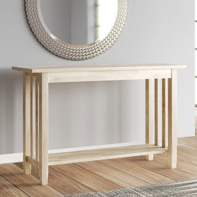 Console en bois massif 48 "Manatuto