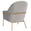 Fauteuil en velours de 26,25 po Margo-1727802428