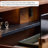 Retro tree bark pattern design TV cabinet-1402111017
