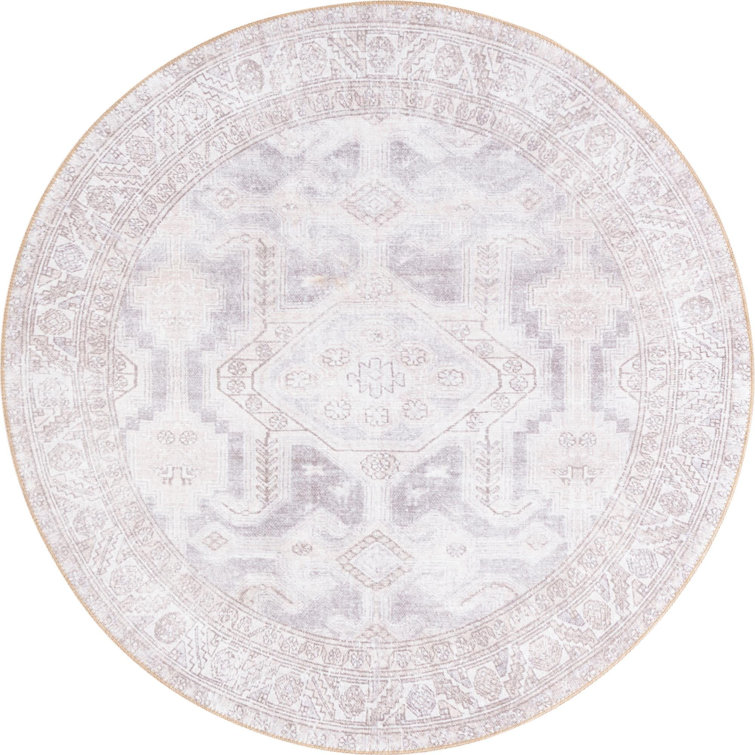 Chenille Geometric Indoor Rug