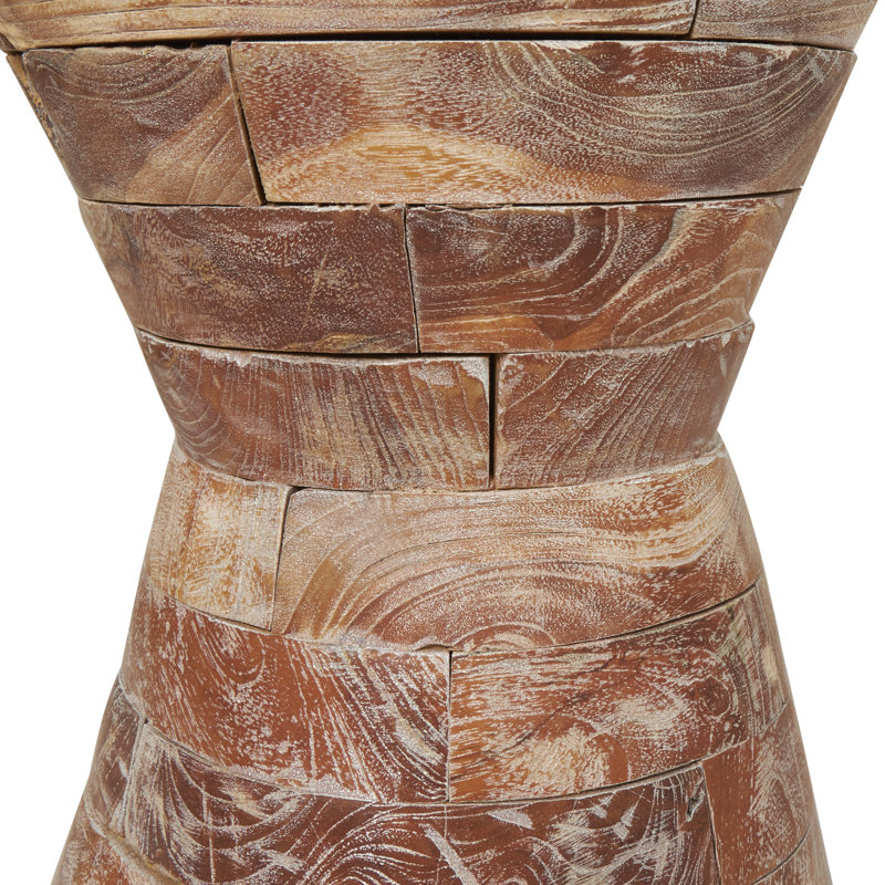 Jacinta Solid Wood Top End Table