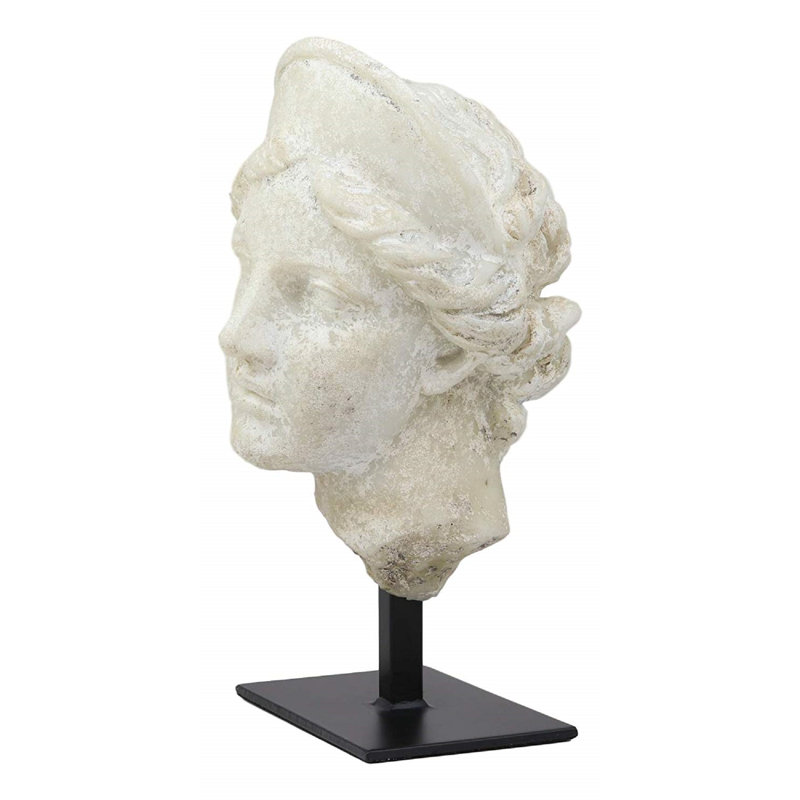 Taranto Handmade Resin Bust Decorative Object