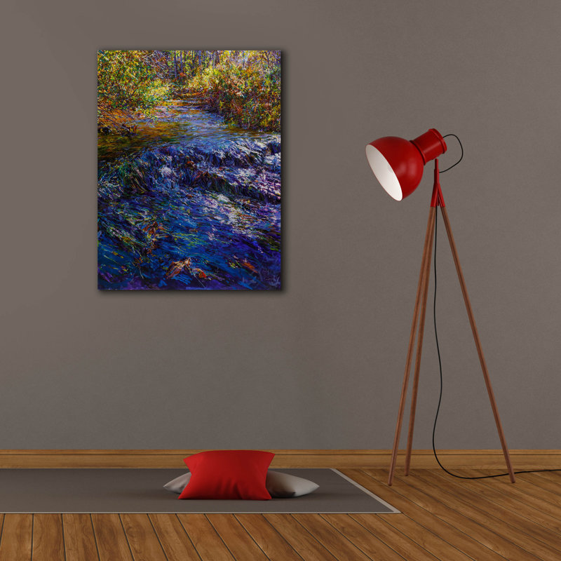 " Waterfall " by Joanne Towers, 34" H x 26" W x 1.5" D