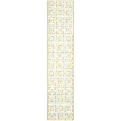 Sheeran Newport Hand Hooked Cotton Pile Geometric Rug