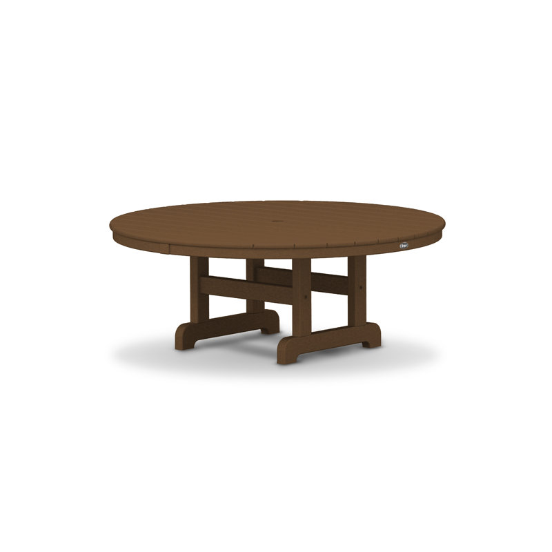 Table de conversation POLYWOOD Cape Cod, Brun, 36 po