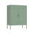 Naomi 2-Piece Modern Steel Accent Cabinet and Storage Cabinet with 8 Adjustable Shelves in Sage Green-905671126
