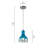 Adeliene 1 - Light Single Dome Pendant-916010399
