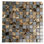 1" x 1" Marble/Metal Grid Mosaic Wall Tile