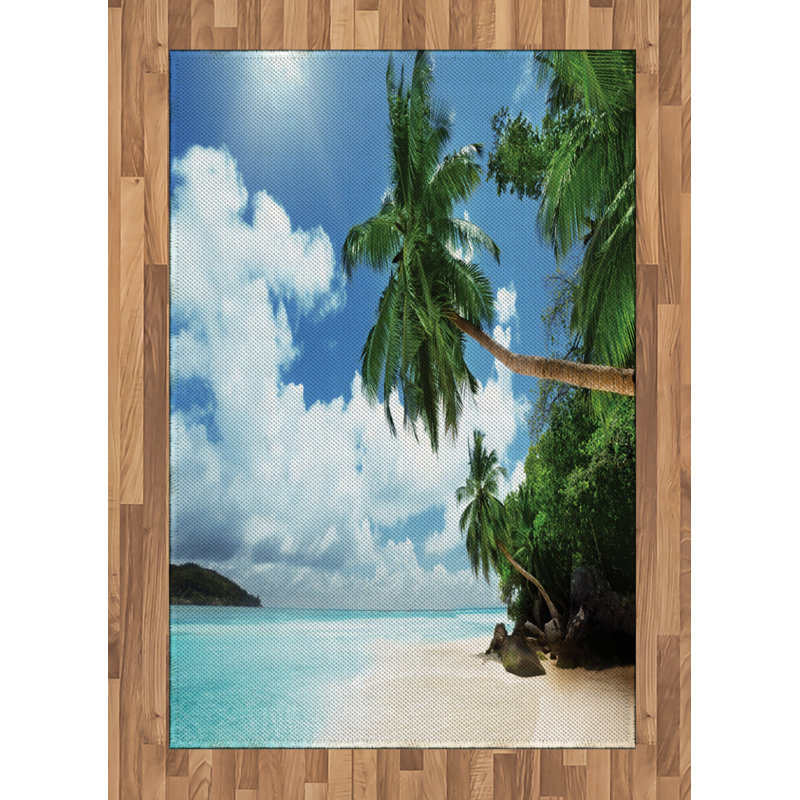 Tapis décoratif Jungle, Rectangle— 4 pi x 5 pi 8 po
