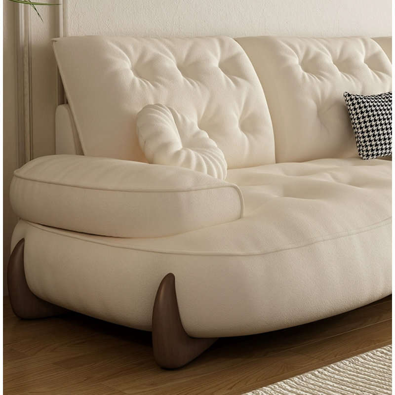 Canapé Simple Leisure Creative, H 27,95 po x l 122,05 po x P 41,73 po