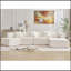 Canapé en forme de L de 140 po Boneless Modern Minimalist-1397108123