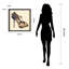 «High Heeled and Top Sneaker» par Alex Zeng, ensemble de 2 reproductions d'art sur papier encadrées
