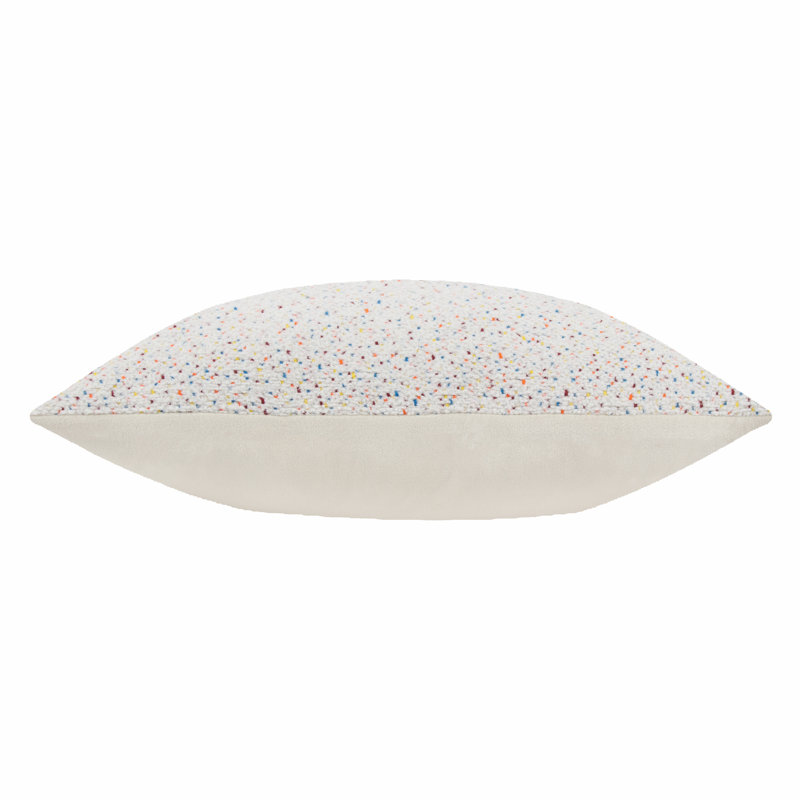 Hali Square Cushion, White