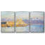 La baie d'Antibes, 1888, reproduction sur toile 3 pièces-392447323-392447322
