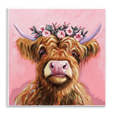 Plaque murale Grace Of The Glen, design par Lucia Stewart