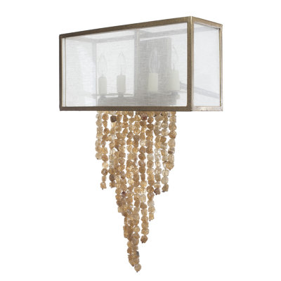 Crystal 4 - Light Candle Wall Light
