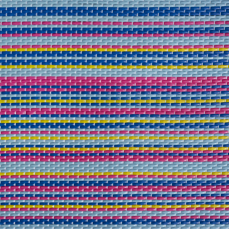 Sheffield Contemporary Stripes Area Rug, Multi-Color, Rectangle 5'11'' x 8'11"