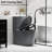 One Toilet With Dual Flush 001. 1.1/1.6 , Soft Close Seat. Water, Elongated Bowl. Height, Grey Ceramic Bathroom Regularization 001 Toilet. Flush, Height. For Systematization