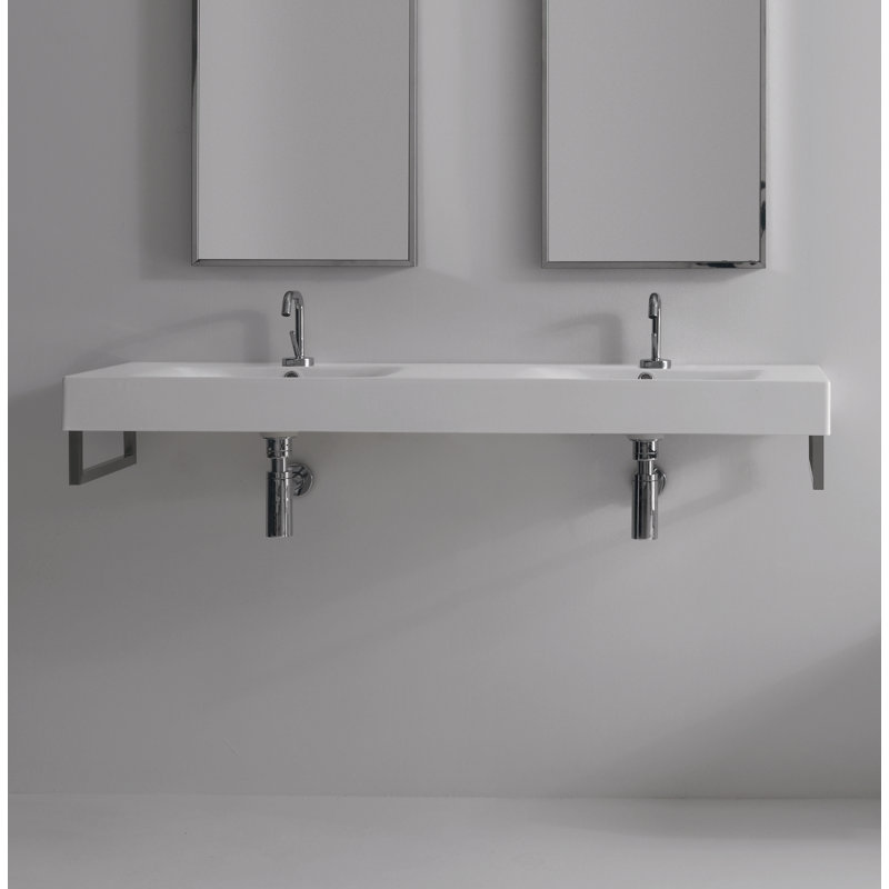 Cento 55.1'' L Bathroom Sink