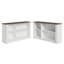 Ensemble de cuisine Hokku Designs 2 buffets avec 6 portes, garde-manger pour petits électroménagers