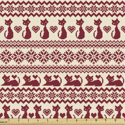 Akaylia Sat Pattern Pixel Art Fabric