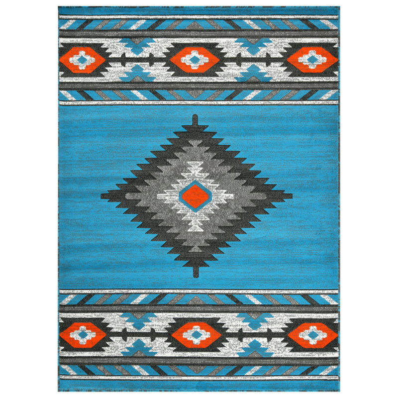 Kerce Indoor Rug, Rectangle 5' x 6'11"