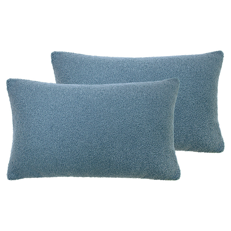 Furn Rectangular Throw Cushion, Saffron, Feather