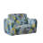 For - Foam Cushioned. Blue Linen. Wood Frame. 2, Soft And Engrossing. Modern Absorption Play Comfy Couch. Linen Covered, Framed. 2 Seats, Cushion Back. Style. 16.98x23.37x15.38in. 4.63lb