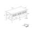 Table basse Alfonzo par Sand & Stable-146375699