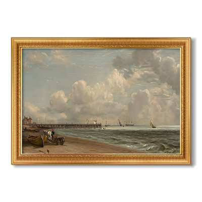 Yarmouth Jetty, 1822 - John Constable - Toile encadrée sur mesure