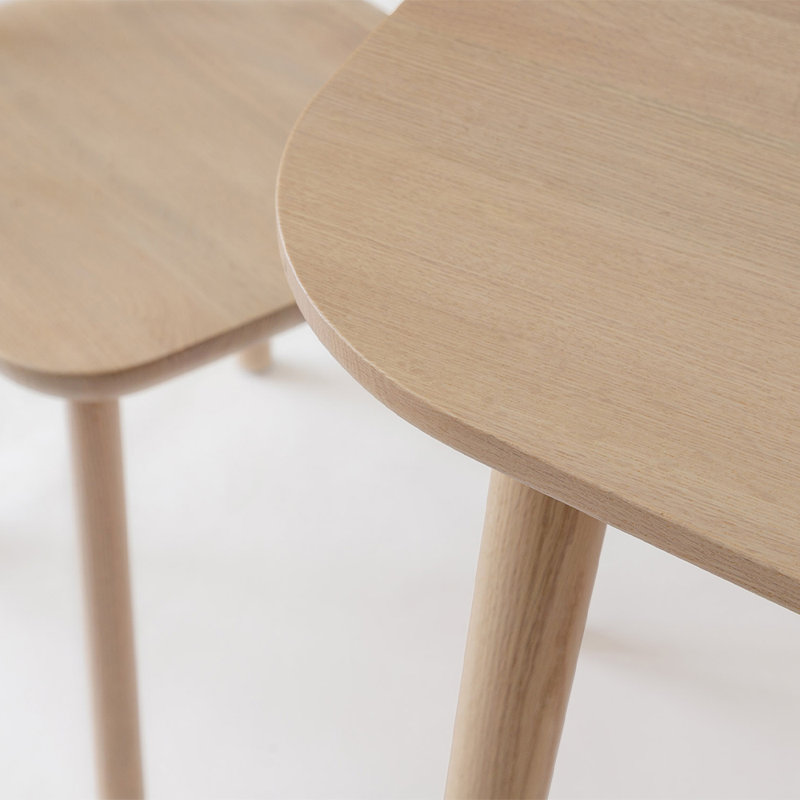 Studio Oak Dining Table, 29" H x 72" L x 40" D, Oak Nature