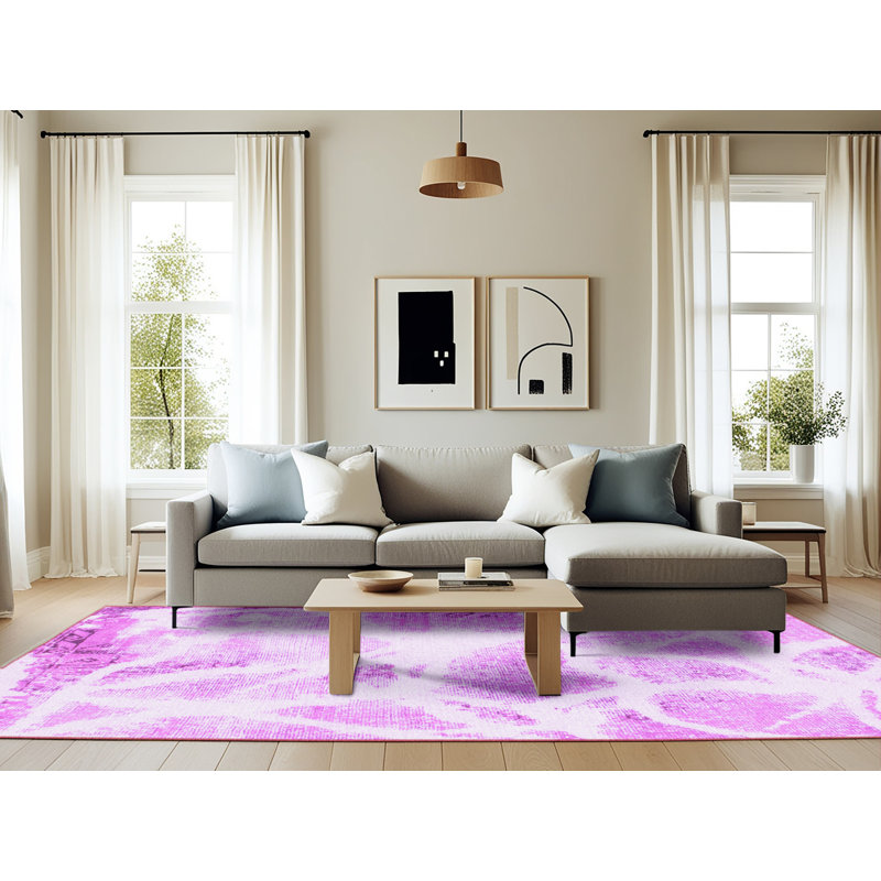 Tapis mauve Deepshikha, Rectangle 6 pi x 9 pi