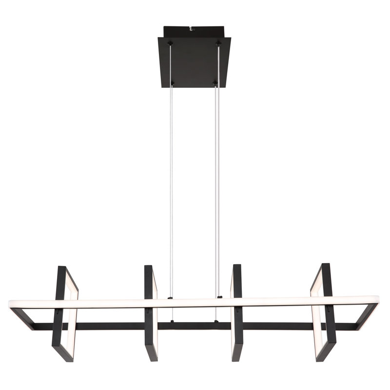 Caseareo 1 - Light Matte Black LED Pendant