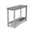 Console Table, Silver Gray