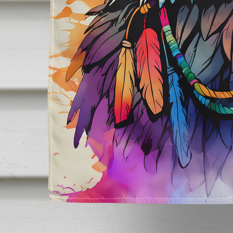 Drapeau de maison hippie