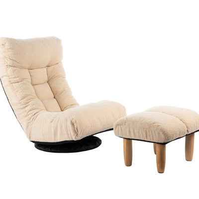Single Sofa Reclining Chair Japanese Chair Lazy Sofa Tatami Balcony Reclining Chair Leisure Sofa Adjustable Chair