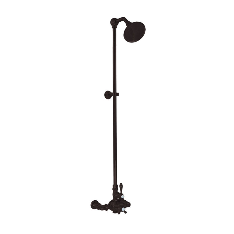 Exposed Thermostatic Shower System by Strom Living P1022Z, Oil Rubbed Bronze