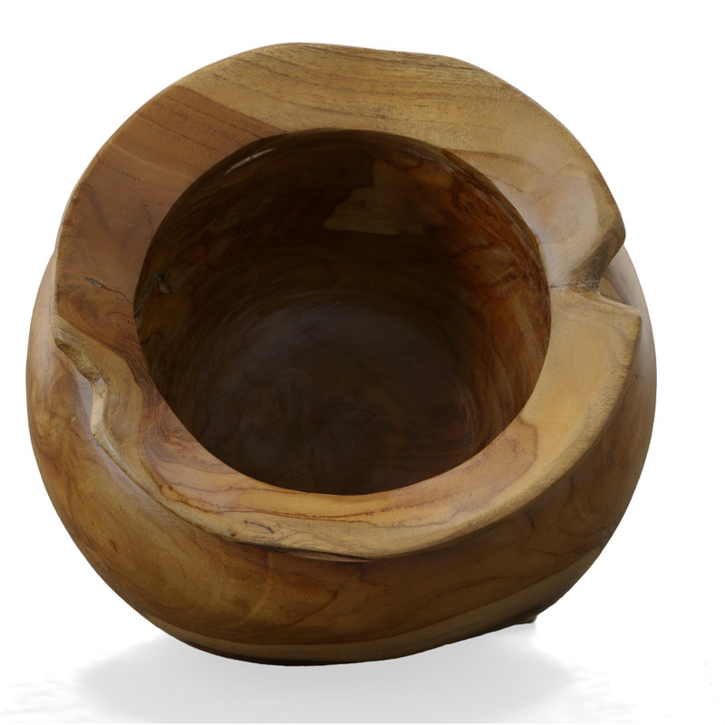 Natural Teak Bowl