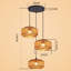 3 - Light Stainless Steel Caged Pendant