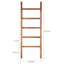 Wood 4.5 ft Blanket Ladder