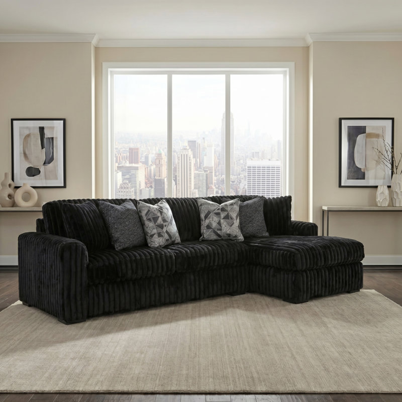Bridgnorth 2-Piece Sectional Sofa With Chaise, Right Hand Facing