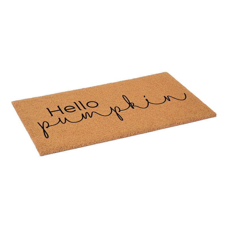 Carennac Non-Slip Thanksgiving Outdoor Doormat, 17" W x 29" L