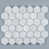 Carrara White-2 Inch Hexagon est en rupture de stock