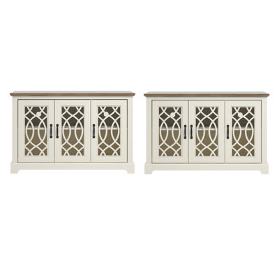 Ensemble de 2 tablettes de rangement Wragby